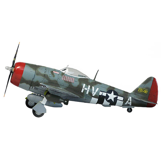 Akademie 1/72 US Fighter Bomber Assembly Armee Simulation Ornamente importiertes Geschenk Modell P-47D/F-86E Kämpfer 12530