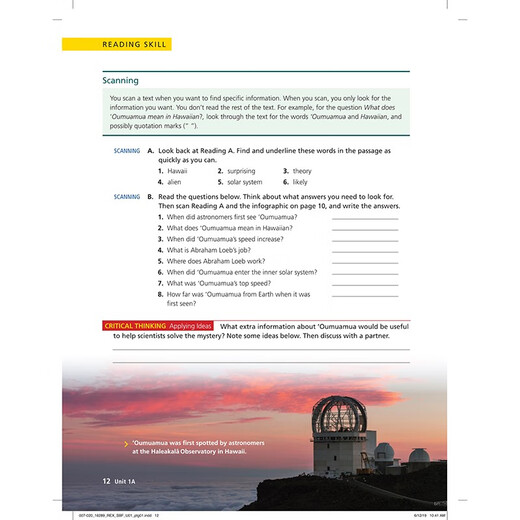 
[Yingwo Books] National Geographic reading explorer third edition domestic version Reading explorer F12345 Student books Special training books for junior and senior high school English reading [Reading explorer] Entry level + online account + exercise book Student books + online account