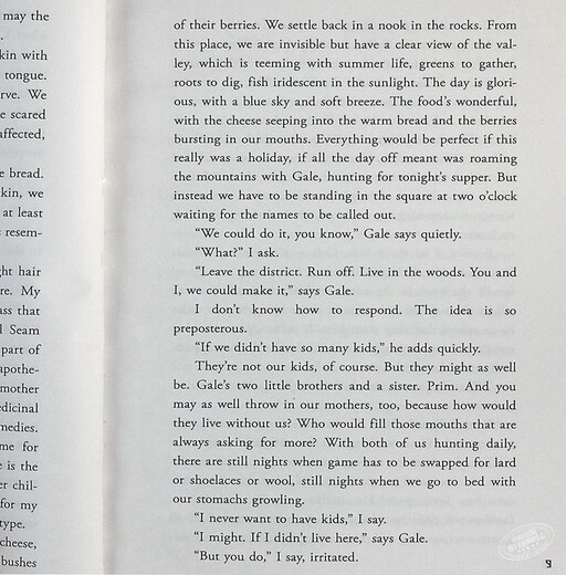 饥饿游戏1 英文原版小说 The Hunger Games Trilogy 电影原著正版小说书籍 燃烧的女孩 嘲笑鸟 科幻小说