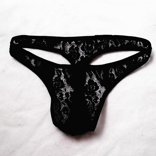 Kinder sexy Unterwäsche Leidenschaft Versuchung Briefs SM Herren Spitze Tanga trainieren nisset sexy Unterwäsche transparente Männer t-Pants Gay Homosexuell Weiß L.