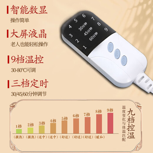 Yu Zhaolin salt bag sea salt hot compress bag hot compress bag physiotherapy bag electric heating moxibustion mugwort hot compress bag warm palace belt green