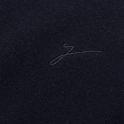 Youngor (YOUNGOR) wool sweater for men, all-sheep wool sweater, comfortable and warm, moderate thickness, warm and comfortable, can be worn with a lapel shirt VYQW639994FYA Navy L 105cm