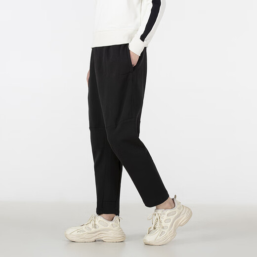 Pantalon masculin adidas Nouveau pantalon de sport de printemps coulant un entraînement de fitness classique confortable pantalon tricot décontracté he9894 m