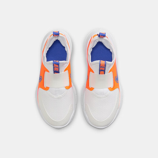 NIKE 耐克男女童易穿脱运动鞋FLEX RUNNER 4儿童一脚蹬休闲公路跑鞋 FN1449-101 25 【建议脚长14cm】