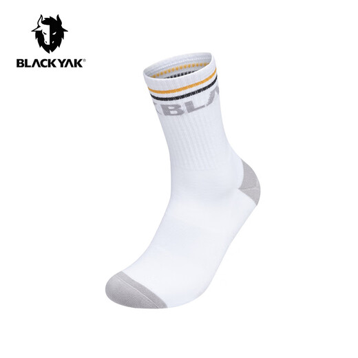 BLACK YAK 布来亚克春新款男女通用化外休闲中筒袜子SVX983 兰色 24cm