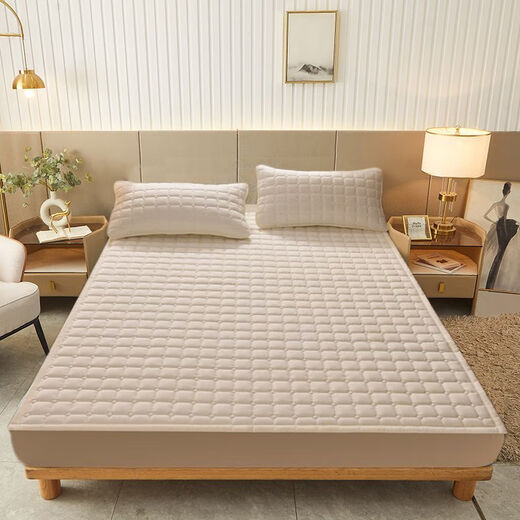 Chouying urine pad large size 180x200a waterproof bed baby mattress soft cloth bottom diaper waterproof bed sheet can be washed upgraded waterproof model - gray [7A antibacterial] 90X191cm [single bed pad]