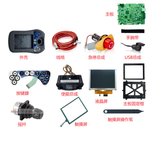 3HAC028357-028 ABB ROBOT DSQC679 3HAC028357-001 Accesorios de dispositivos de enseñanza Módulo clave del módulo doméstico