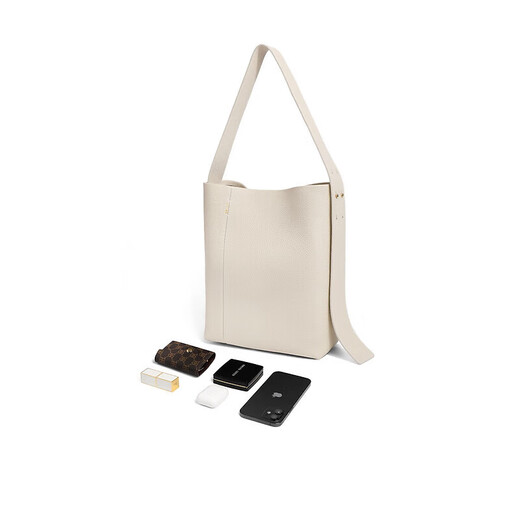 
Belle Gift Gendi Series Bags Women's Shopping Mall same style Drunkard Bag 09 Bucket Bag X9249DX3 Warm Wax White F