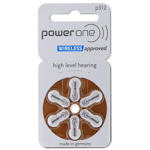 西万博助听器电池西门子专用锌空气P10P13P312P675峰力德国进口Powerone Powerone P13（5板30颗）