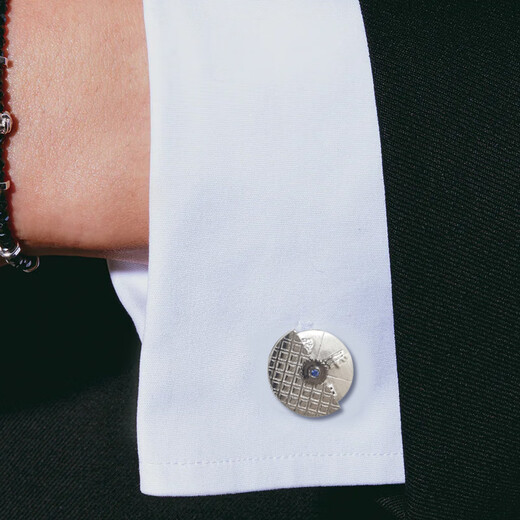 TATEOSSIAN【元旦礼物】【限定】蓝宝石王权旋转币袖扣男法式袖钉 【限定100对】王权币(现货）