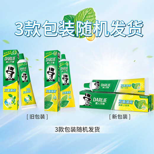 DARLIE好来(原黑人)牙膏  实惠装双重薄荷清新口气 双重薄荷 225g 1支