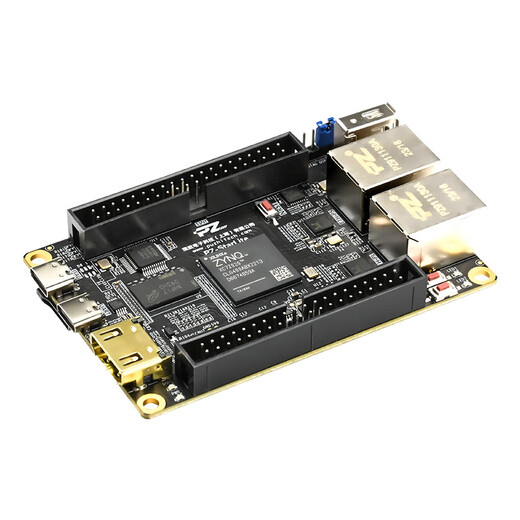
Puzhi FPGA development board XilinxZYNQ entry learning board Dual network port PZ7020-StarLite low-speed ADDA package PZ7020-StarLite with connector