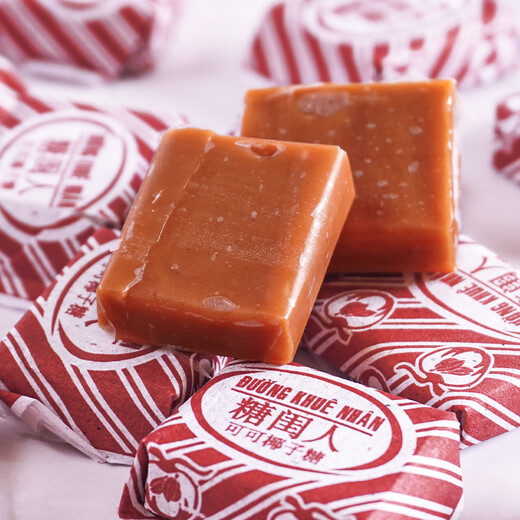 Dianheng (Dianheng) Coco Sugar de coco importado Cocoa no es especialidad de Hainan, especialidad, bocadillos nostálgicos y dulces de la infancia, 80 cápsulas, 5 bolsas [1585 gramos] Versión grande