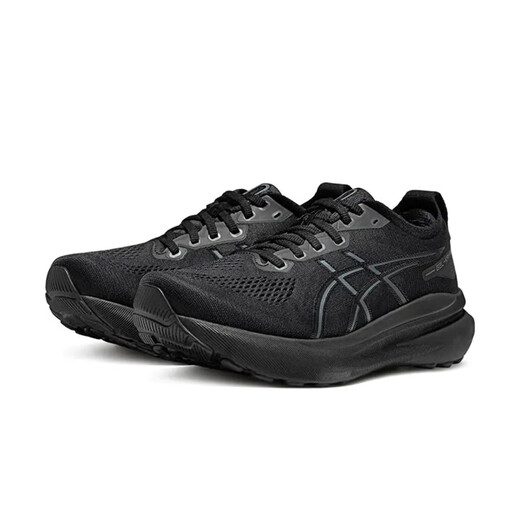 ASICS GEL-KAYANO31 Soporte estable Las zapatillas para correr para zapatos para mujeres para viajes para el entrenamiento corriendo zapatos deportivos transpirables 1012B671-001-Black-Black Warrior-D de ancho el último 37.5 El tamaño del zapato es relativamente pequeño, compre la mayor parte del tamaño