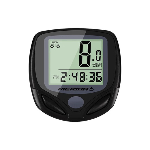 MERIDA Merida bicycle wireless computer mountain bike road car speedometer riding speedometer speed counting mileage black