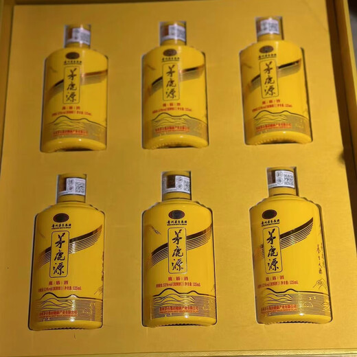 茅台贵州茅台集团 53度酱香型  125mL*6瓶 茅鹿源鹿筋酒 新老包装随机 53度 125mL 6瓶 茅鹿源鹿筋酒礼盒