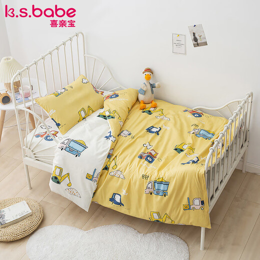 Xiqinbao children's quilt cover baby quilt cover (without core) kindergarten quilt quilt cover 120*150cm car model
