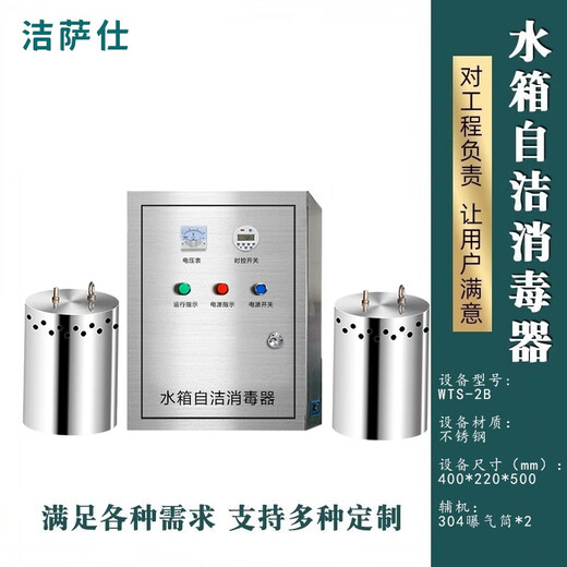 Jessashi built-in water tank self-cleaning sterilizer ozone sterilization equipment external WTS-2A/2B/2W domestic fire water tank SCII type external (processing water capacity 80/160 tons) carbon steel chassis