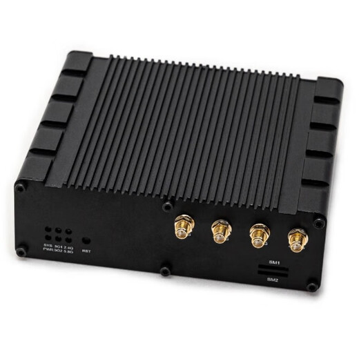 Libito T300-1800 5G enrutador de tarjeta dual IPV6 red completa de doble banda WIFI6 Puerto de red Gigabit 5 biblioteca de drones CPE de grado industrial sonda de alta velocidad transmisión de alta velocidad vehículo no tripulado T300-1800 tarjeta dual WiFi6 5G red completa versión doméstica Zhanrui