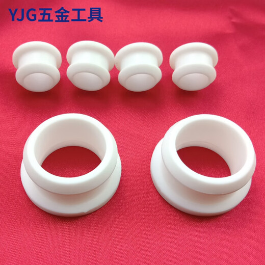 唄硶初啸护线圈28 50护线套硅胶双面保护圈出线环过线圈倒扣通孔环套 1048倒扣通孔A42.6MMC10