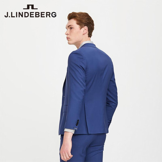 金林德伯格（J.Lindeberg）商场同款无忧搭修身羊毛商务休闲西装外套西服男春夏 K1A耶鲁蓝 M