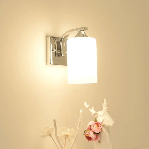 Yaotian Bedside Lamp Bedroom Home Wall Lamp Wall Mounted Stair Master Bedroom Aisle Modern Simple Creative LED Lamp 6035 Gold White Light