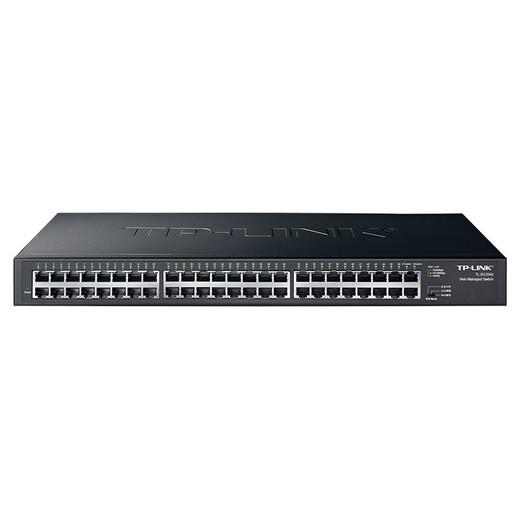 普联现货 TP-LINK TL-SG1048 48口全千兆交换机机架式监控摄像头交换机 TL-SG1048 48口全千兆机架型交换机