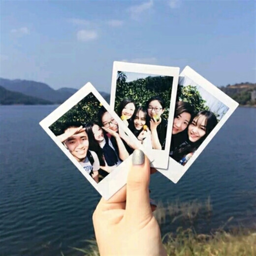 Chuangjingyi selected film photo paper instant photo paper mini7c/mini9/25/90/11/7s instant white edge photo paper white edge photo paper 40 photo albums