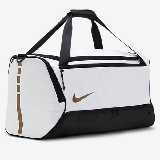 Nike Nike Sporttasche große Kapazität Bucket Bag Training Fitness Männer und Frauen tragbare Schwimmschule Outdoor Schwimmschule Team Tasche ein Schulterkreuzkörper weiße DX9789-100 Einzelgröße