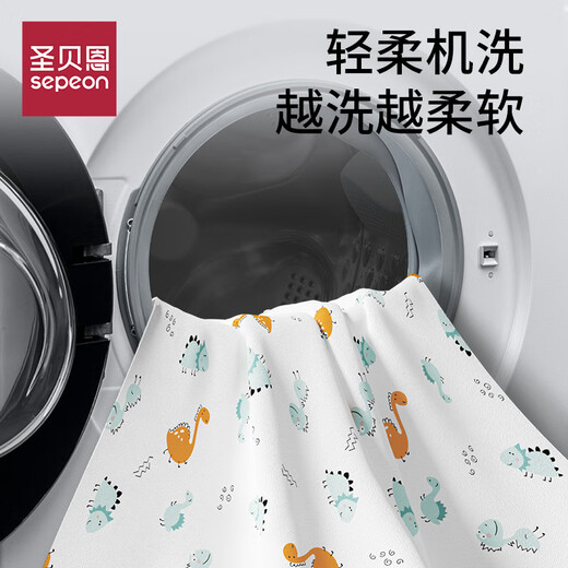 圣贝恩（sepeon）新生婴儿包单初生宝宝包巾产房宝宝产房用品0-2岁夏季裹被包被 森林历险记【0-2岁】 85cm*85cm