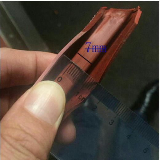 Silicone gasket, rubber air conditioning seal, steam box, steam rice cabinet seal, steam rice truck machine door gasket seal, thickening, M type 4 trays 64*41 bilateral