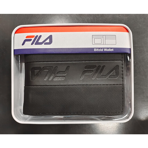 FILA hommes nouvelle mode Portable pliant court portefeuille porte-cartes en cuir chinois saint valentin FF-GS12529AQ