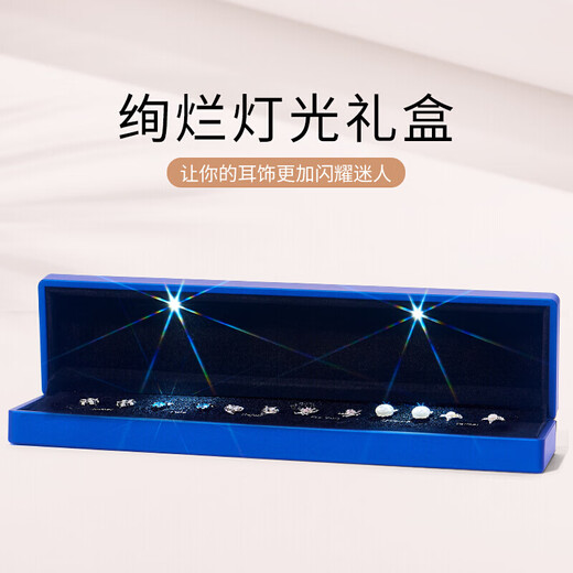 Dijingtong body 999 pure silver earrings, elegant, high-end earrings, light luxury earrings, birthday gifts for girls and practical for girlfriends