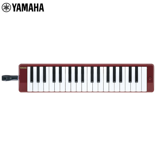 雅马哈（YAMAHA）口风琴键盘初学专业演奏P-37D棕红色37键【学生适用 老师推荐】