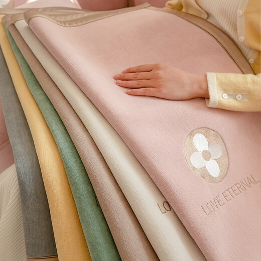 Chenille Sofa Cushion 2023 New Winter Pink Leather Sofa Cover Four Seasons Universal Seat Cushion Non-Slip Cover Sally-Sakura Pink 110*240