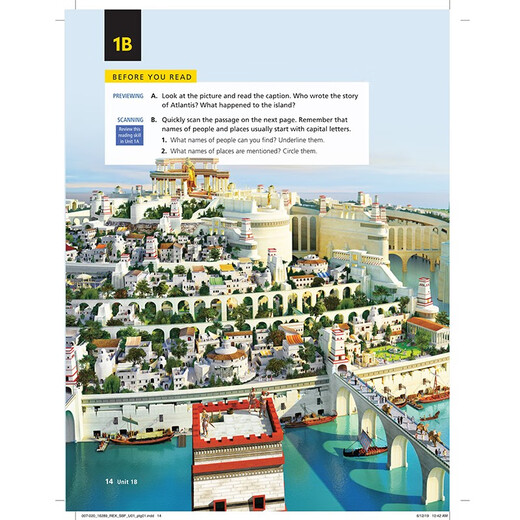 
[Yingwo Books] National Geographic reading explorer third edition domestic version Reading explorer F12345 Student books Special training books for junior and senior high school English reading [Reading explorer] Entry level + online account + exercise book Student books + online account