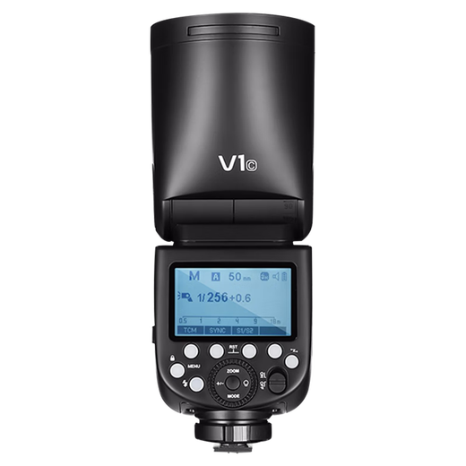 Godox V1 on-camera flash high-speed synchronization TTL lithium battery hot shoe light pocket light outdoor shooting portable wedding photography light official standard Canon version