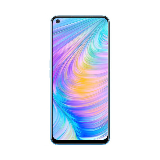 realme Q248MP 120Hz smooth screen dual 5G Dimensity 800U Surfer Blue Boy 4GB+128GB 30W flash charging mobile phone OPPO provides after-sales support