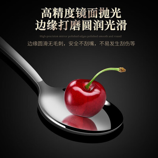 Labton 316L stainless steel portable tableware, chopsticks, spoons and forks, three-piece set, student and adult flip-top box, single-use box 316L stainless steel, chopsticks + spoon + fork + cool black flip-top box