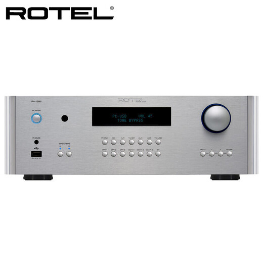 ROTEL（路遥）RA-1592MKII家用发烧级大功率HiFi功放PC-USB/DAC数字音乐高保真蓝牙2.0立体声合并式功放 RA1592MKII+RCD1572MKII 黑色