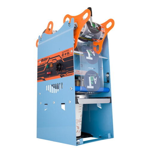 Máquina de sellado de té con leche Máquina de sellado semiautomático Manual de emprendimiento comercial de la copa de soja Beverage Beverage Máquina de sellado Invención de sellado 902 Máquina de sellado 27*27*68