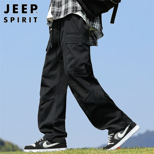 Jeep spirit jeep pantalon de travail masculin chute pantalon décontracté pour hommes pantalons hétéros extérieurs