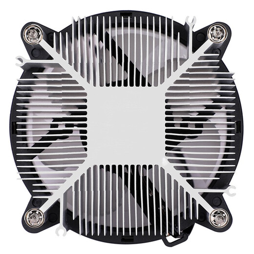 BUBALUS L8 CPU air cooling radiator (supports INTEL1151/1200/i3/i5/i7/i9/desktop computer radiator/9CM fan/colorful RGB/comes with silicone grease)