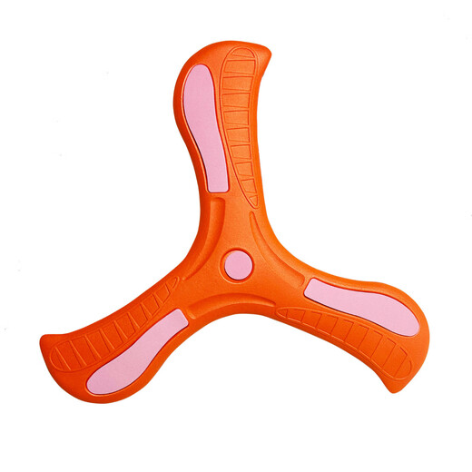 SEMALAM children's outdoor boys and girls three-leaf boomerangs back to Libiao parent-child sports fun UFO children's toys Boomerang-1 random
