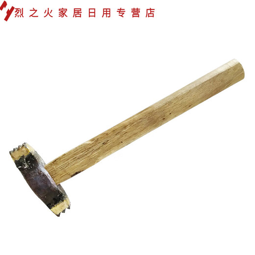 Junmo Flower Hammer Alloy Chisel Hammer Handmade Alloy Chisel Hammer Granite Concrete Stone Repair Lychee Surface Pocket Surface Single Head 9 Teeth/Wooden Handle Not Included