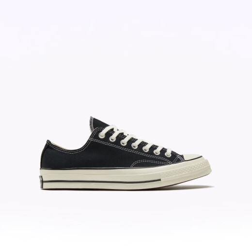 Converse Official 1970er Männer und Frauen klassische Low-Top-Leinwandschuhe schwarz 162058c 162058c/schwarz 40