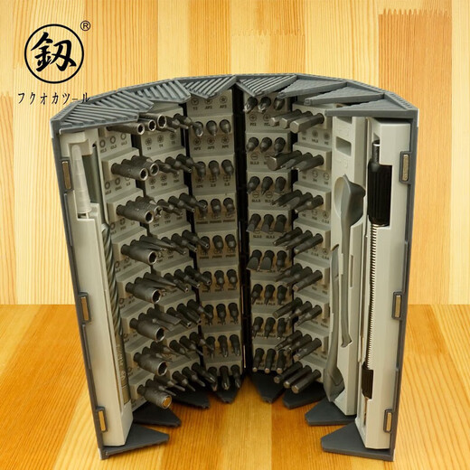 
Fukuoka Tool Precision Screwdriver Combination Set Multi-function Telecommunications Multi-purpose Electronic Repair Set 128 pieces 128-in-one Screw Batch Set FO-9227