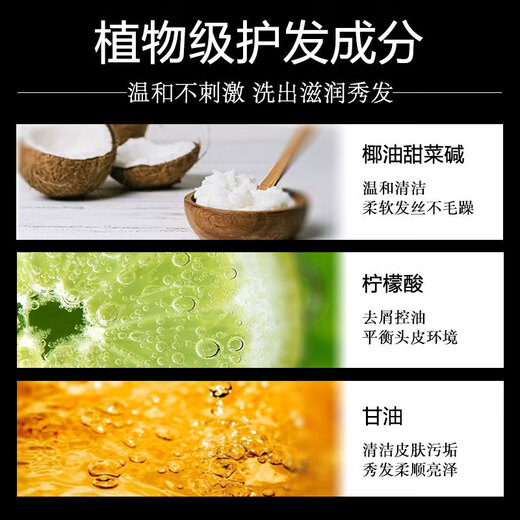 BAILUHUICOCO Shampoo Perfume Flavor Oil Control Cleansing Fluffy Long-lasting Fragrant Shampoo Male and Women 800ml