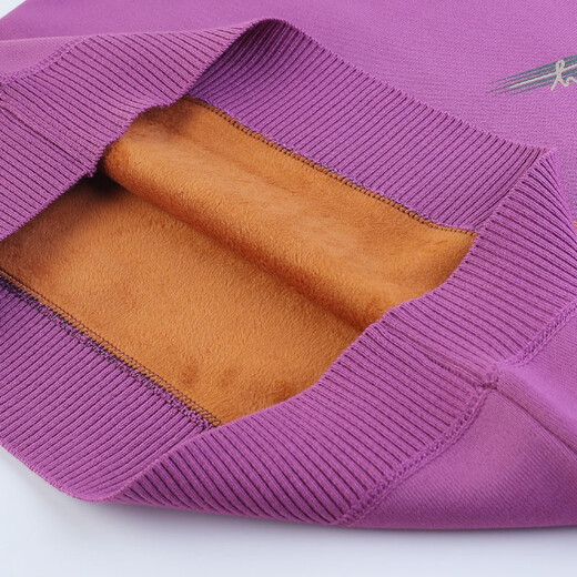 Wanhe middle-aged mother winter clothing velvet bottoming sweater for middle-aged and elderly women thickened warm half turtleneck sweater long-sleeved