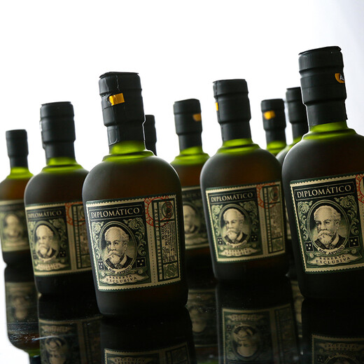 Diplomático (diplomático) [botella original importada] diplomático venezolano colecciona ron mojito diplomático de vino extranjero colecciona ron de vino pequeño versión 50ml 2 botellas